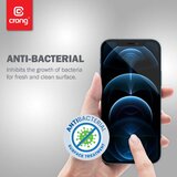 Crong 3D ARMOUR GLASS KALJENO STEKLO ZA CEL ZASLON IPHONE 12 PRO MAX + OKVIR ZA NAMESTITEV | Shoptok.si