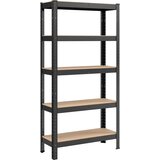 Songmics Regal 30 x 75 x 150 cm rjavo-črna,GLR030B21 | Shoptok.si