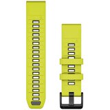Garmin remen za sat QuickFit 22 mm, Amp Yellow / grafitni silikon | shoptok.hr