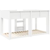  Krevet na kat za djecu Bijelo 80 x 200 cm Konstruirano drvo | shoptok.hr