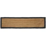 Tepisi za područja Prirodna i tamnosiva 60 x 200 cm Juta - Tamnosiva 60 x 200 cm