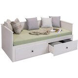 CARRYHOME RAZTEGLJIVA POSTELJA 200 cm x 90/180 cm , bela | Shoptok.si