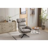 MID.YOU počivalnik, rjavosiva tekstil | Shoptok.si