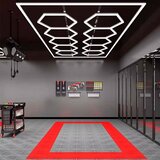  Hexagon LED tube 10 heads light 632W 6500K 4845*2430mm | Eponuda.com