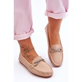 Boto Women's Slip-On Loafers With Glitter Embellishment Beige This Moment | Shoptok.si