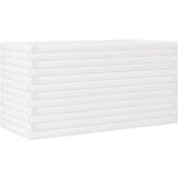 Maison Chic Vrtno cvetlično korito - Cvetlični Lonec belo 90x40x46 cm trdna borovina, (21789349) | Shoptok.si