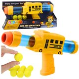  Foam Ball Gun School Bus Yellow 6 pcs. | Shoptok.si