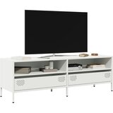 TV ormarić bijeli 135x39x43,5 cm hladno valjani čelik | shoptok.hr