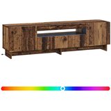  LED TV kabinet Staro drvo Konstruirano drvo | shoptok.hr