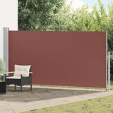  Uvlačiva bočna tenda 160 x 500 cm smeđa | shoptok.hr