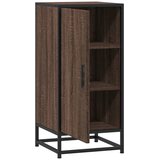  Komoda boja hrasta 35,5x35x76 cm konstruirano drvo i metal | shoptok.hr