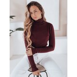 DStreet Damski sweter z golfem VANORIA bordow | Shoptok.si