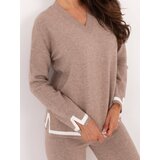 Italy Moda Set-IT-KMPL-99062.66-dark beige | Shoptok.si