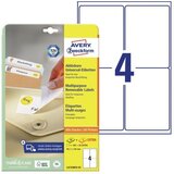  Etikete zweckform l4733rev 99,1x139mm odstranljive 1/25 ZWECKFORM | Shoptok.si