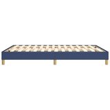  Okvir za krevet s oprugom plavi 140 x 200 cm od tkanine | Eponuda.com