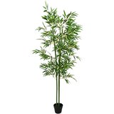  Umjetno bambusovo drvo 2 pcs Zelena 60 x 18 x 190 cm | shoptok.hr