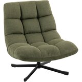 HOMCOM počivalni naslonjač šenil, jeklo 75D x 95Š x 90V cm Zelena, (5000242873) | Shoptok.si