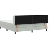  Krevet s opruga kutije Svjetlosiva 180 x 200 cm Baršun | shoptok.hr