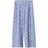 Mango Hlače z naborki 'LIFE' modra | Shoptok.si