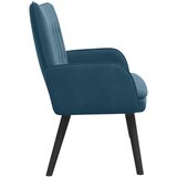  Kauč za dvoje Plava 115 x 61 x 87 cm Baršun | shoptok.hr
