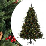  Umjetno božićno drvce s kuglicom 240 cm 300 LED lampica Slike