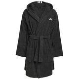 Adidas Kopalni plašči Peignoir hooded bathrobe noir en coton Črna | Shoptok.si