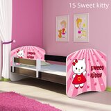  Otroška postelja ACMA z motivom, stranska wenge 180x80 cm 15 Sweet Kitty | Shoptok.si