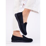 Shelvt Slip-on sneakers navy blue | Shoptok.si