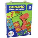 Logic Game Double-Sided Puzzle Dominoes Dinosaurs 10cm x 5cm 28 Pieces. | shoptok.hr