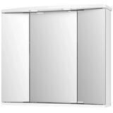 JOKEY Omarica z ogledalom Funa LED 68 cm x 60 cm x 22 cm bela Cene