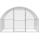 vidaXL Vanjski kokošinjac 3 x 24 x 2 m od pocinčanog čelika | shoptok.hr