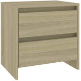  Noćni ormarići 2 kom boja hrasta sonome 45x34,5x44,5 cm drveni | shoptok.hr