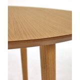 Kave Home Proširiv blagovaonski stol u dekoru hrasta u prirodnoj boji 90x120 cm Oqui – | shoptok.hr