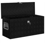 Aluminijska kutija 80 x 30 x 35 cm crna | shoptok.hr