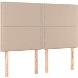 Maison Chic Posteljno vzglavje - Vzglavna omarica 4 kosa kapučino 72x5x78/88 cm umetno usnje, (22077278) Cene