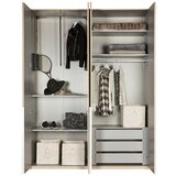 Premium Living garderobna omara new york, barva hrasta | Shoptok.si