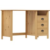  Radni stol Hill s 3 ladice 120 x 50 x 74 cm od masivne borovine | shoptok.hr