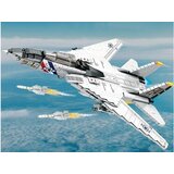  Reobrix konstrukcijske kocke borbeni zrakoplov F-14 Tomcat, 1600 dijelova | shoptok.hr