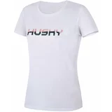 Husky Women's cotton T-shirt Tee Wild L white