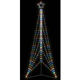 vidaXL Lučke za novoletno jelko 525 LED diod barvita 302 cm Cene