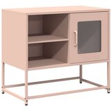 vidaXL TV omarica roza 68x39x60,5 cm jeklo | Shoptok.si