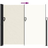  Bočna tenda na uvlačenje krem 180 x 300 cm | shoptok.hr
