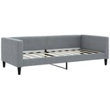  Dnevni krevet svjetlosivi 90 x 190 cm od tkanine | Eponuda.com