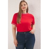 Trendyol Ženska majica Tbbss25Bf00050, Crvena | Eponuda.com