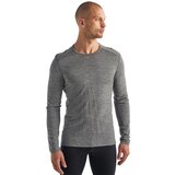 Icebreaker muška majica dugih rukava m 200 oasis ls long sleeve crewe thermal top siva | ePonuda.com