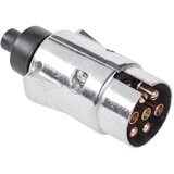 Kemot Vtikač 7-polni aluminij ohišje za montažo za kabel 12V za priklop prikolice, (20811739) | Shoptok.si