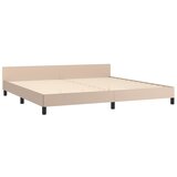  Okvir za krevet s uzglavljem cappuccina 200x200 cm umjetna koža | Eponuda.ba