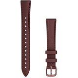Garmin remen za Lily 2, 14 mm, purpurna koža, tamnobrončani metalni dijelovi | shoptok.hr