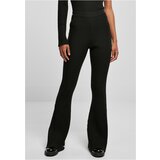 UC Ladies Ladies Flared Rib Knit Leggings black Cene