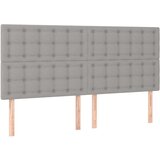  S oprugama i madracem svjetlosivi 180x200 cm od tkanine | shoptok.hr
